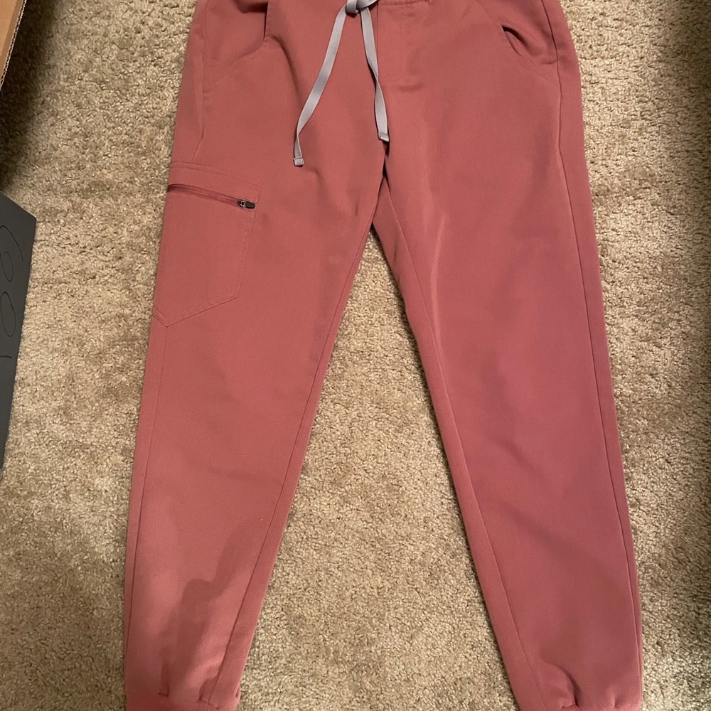 Figs Mauve Zamora Joggers Size Small